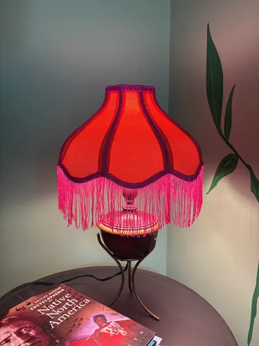 Luminária base antiga cúpula nova