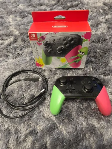 Pro Controller Nintendo Switch Splatoon Original