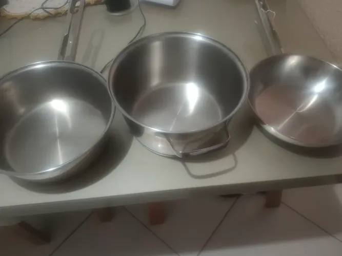 Conjunto de panela inox