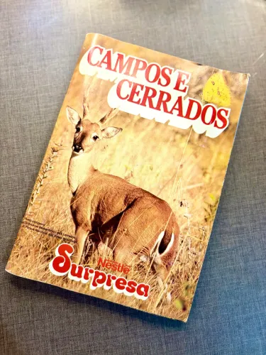 Álbum Nestlé Surpresa Completo - Campos e Cerrados (1989)