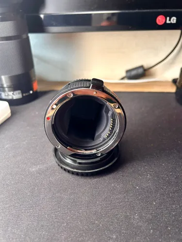 Adaptador Andoer EF-NEX Autofocus - Canon EF/EF-S para Sony E Mount