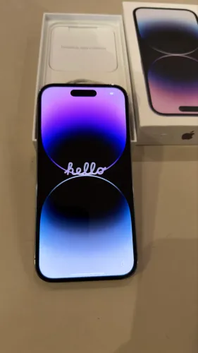 - OPORTUNIDADE - iPhone 14 Roxo 256GB | Bateria 100% | Estado de Novo 