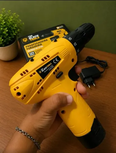Parafusadeira Furadeira The Black Tools