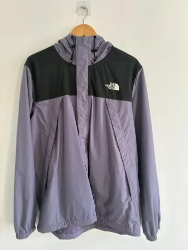 Jaqueta The North Face Antora Tamanho G Lilás e Preta