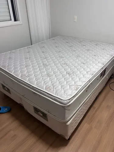 Colchão Box Casal Silver Star Linha Hoteleira Premium