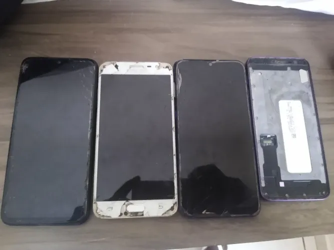 Celulares tela quebrada 