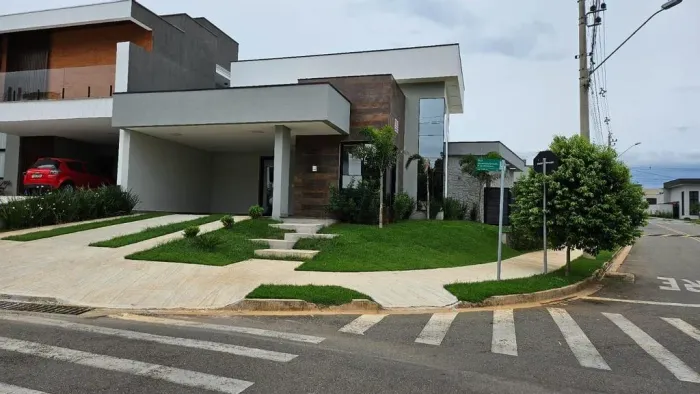 Casa à venda em Indaiatuba, Jardim Piemonte, com 3 suítes, com 238 m², Condomínio Jardim P