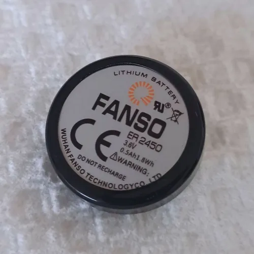 Bateria de Lítio 3,6V 1,8Wh ER-2450