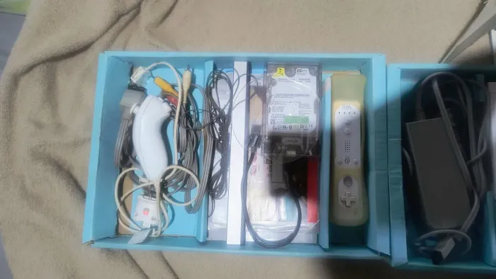 Nintendo Wii na caixa