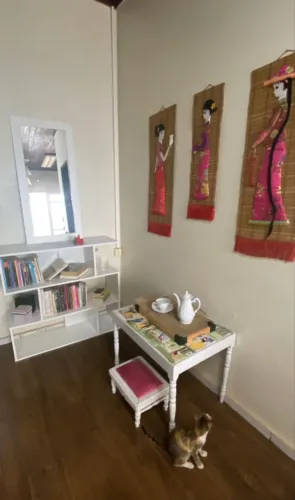 Mesa e cadeira infantil