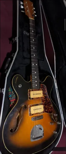 Guitarra Gianinni Apollo 1960 das primeiras
