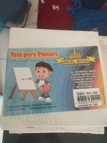 Tela de pintura 15x15