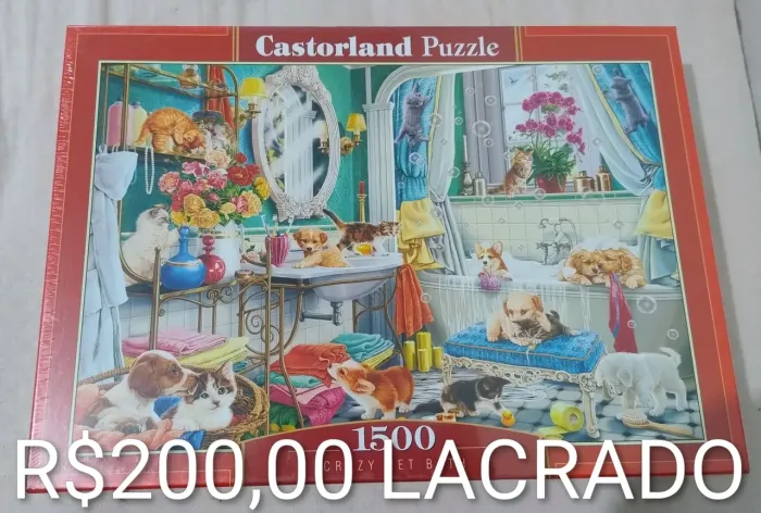 Quebra cabeça Castorland, 1.500 peças