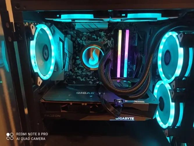 Pc Gamer AMD Ryzen 7 5700x  8-core processor - AMD Radeon RX 7600