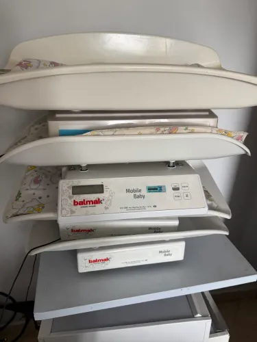 Balança Pediátrica Digital Elp-25bbbc C/ Capa - Balmak Cor Branco