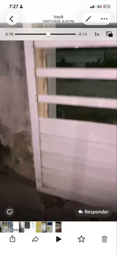Portão de alumínio