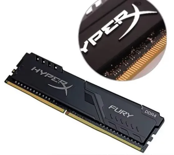 Memória RAM HyperX DDR4 8GB 2400MHz - Preta