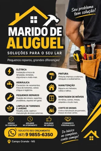 Marido de Aluguel | Eletricista | Encanador | Pequenos Reparos
