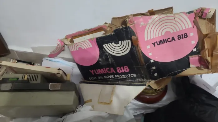 Antiguidade projetor de filmes 