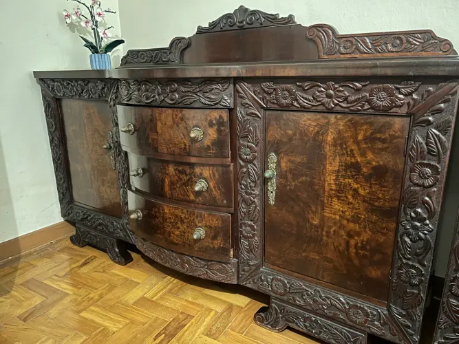 Buffet / Aparador Colonial em Madeira Maciça - 186 cm