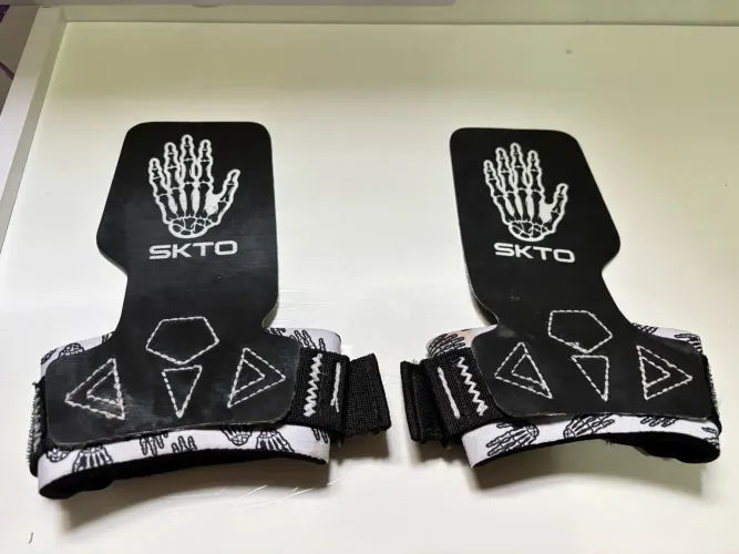 Luva hand grip Crossfit preta 