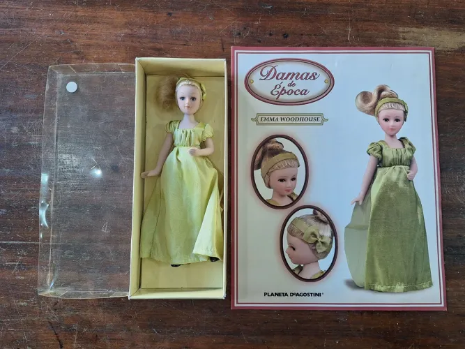 Emma Woodhouse Boneca Damas da Época Planeta DeAgostini Colecionável