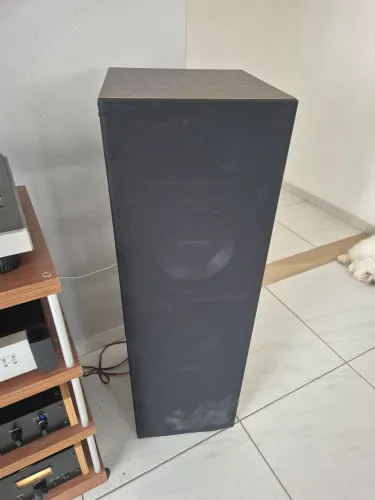 Par de Caixa de som torre hifi artesanato com componentes de ótima qualidade