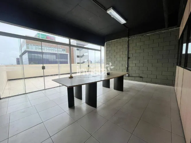 COBERTURA COMERCIAL DE 500M² NO ED. PIER DE SANTOS