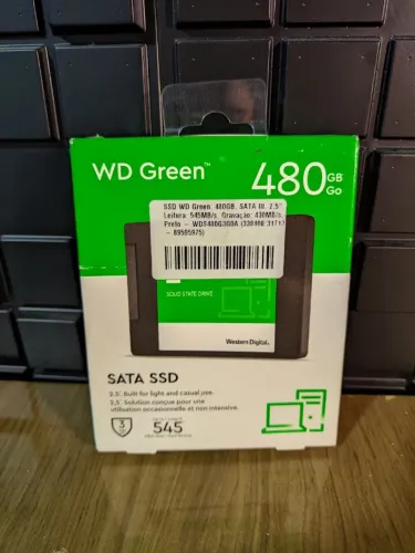 (Lacrado-NF) SSD wd green 480gb