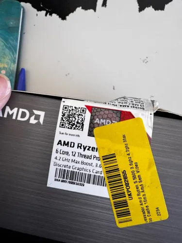     Kit AMD Ryzen 5 5500 + Placa-Mãe MSI A520M