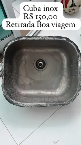 Cuba de inox