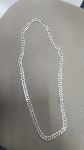 Cordão de prata 10 Milímetros.