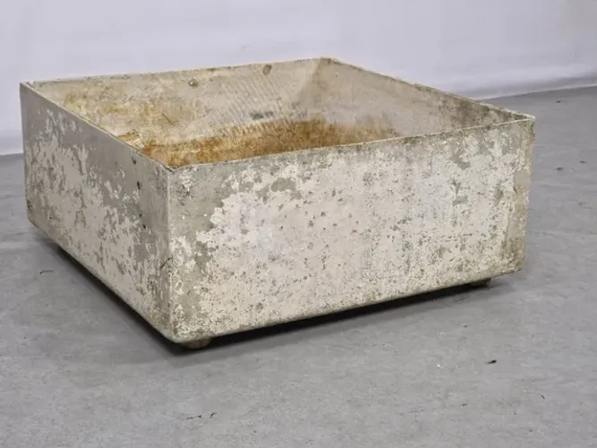 Eternit/Willy Guhl - Vaso Cachepol Eternit Década de 60 em fibrocimento