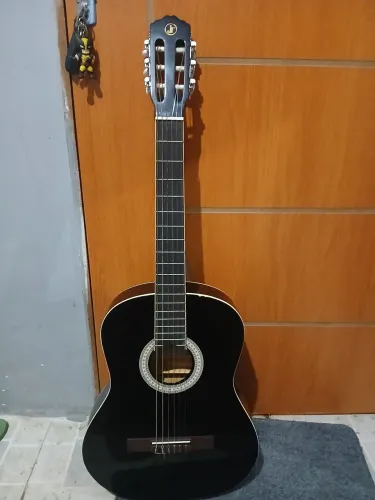 Vendo violão em perfeito estado com cordas de nylon para iniciantes, acomapanhado com capa