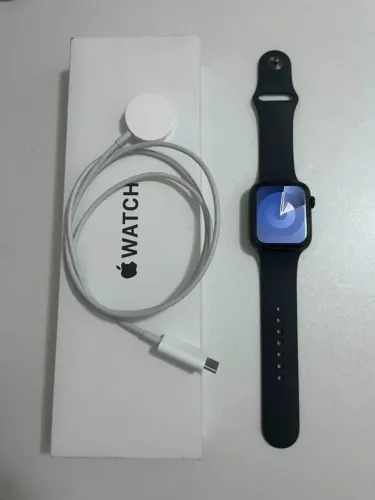 Apple Watch SE 2ª Geração 44mm GPS | Bateria 100% + Acessórios