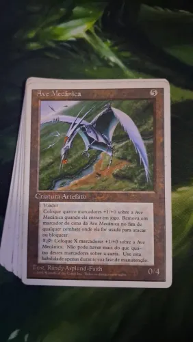Lote Antigo Magic MTG - 361 Cartas Borda Branca Vintage Nostalgia (Old School)