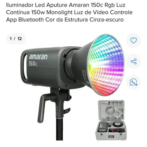 Iluminador de led Amaram 150c