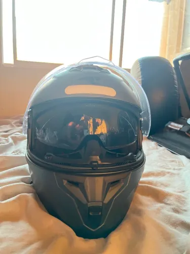 Capacete RaceTech - Escamoteavel
