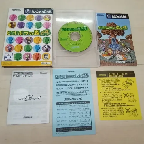 Jogo Animal Crossing e+ Original Nintendo GameCube - Completo | Dobutsu no Mori e+