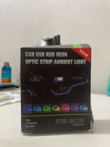 Fita neon RGB para painel 