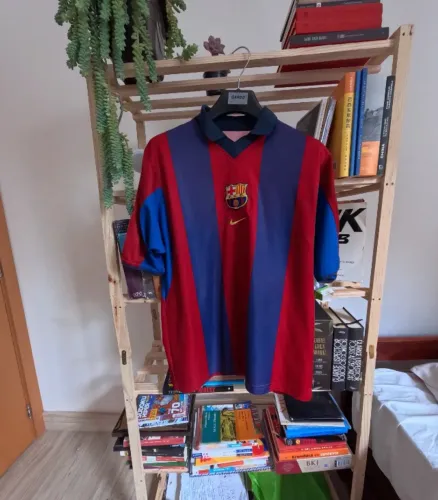 Camisa Original Barcelona 00/01, Com Cdg