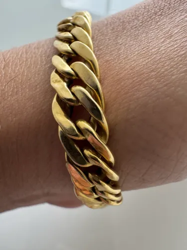 Linda pulseira de ouro - 18k