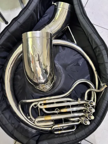 Tuba Sousafone Weril 04 pistos (originais)