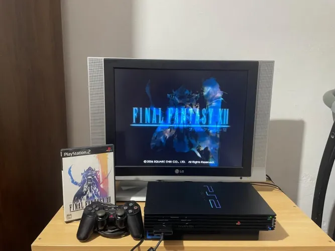 PlayStation 2 fat modelo SCPH 15000 japonês bloqueado de fábrica