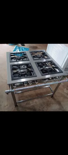 FOGAO INOX INDUSTRIAL 4 BOCAS ALTA PRESSAO AVISRA OU 10 X CARTAO R$ 1.699.00 ZAP *
