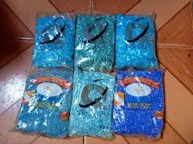 tenho grande quantidade,. pacote de 500g