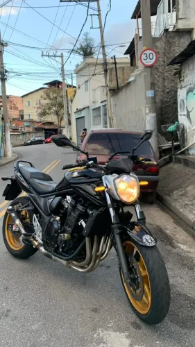 Suzuki Bandit 650 2011 Preta 63k KM | 4 Cilindros | Escape Esportivo | Revisada