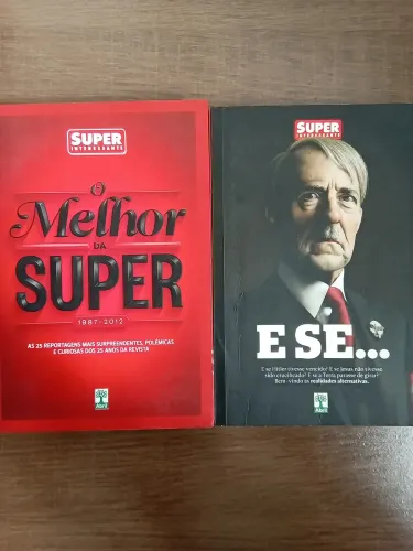 Livros: O Melhor da Super Interessante + E SE.....