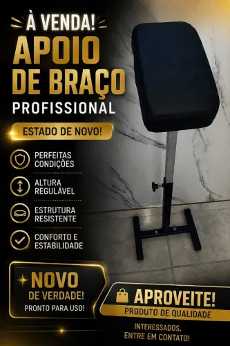 Suporte de braço para tattoo