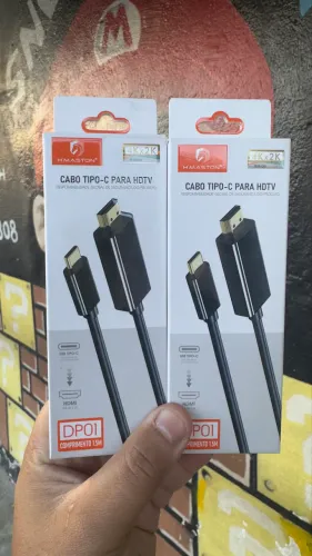 Cabo USB C para Hdmi 4k Espelhamento Novo